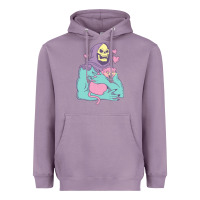 Lavender skeletor's cat premium scoop classic Heavyweight Hoodie - artisFamous