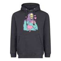 Smoke skeletor's cat premium scoop classic Heavyweight Hoodie - artisFamous
