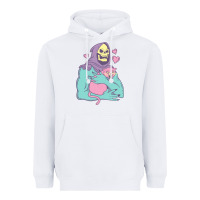 White skeletor's cat premium scoop classic Heavyweight Hoodie - artisFamous