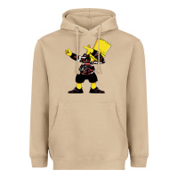 Mushroom dabbing bart Heavyweight Hoodie - artisFamous