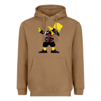 Toasted Coconut dabbing bart Heavyweight Hoodie - artisFamous