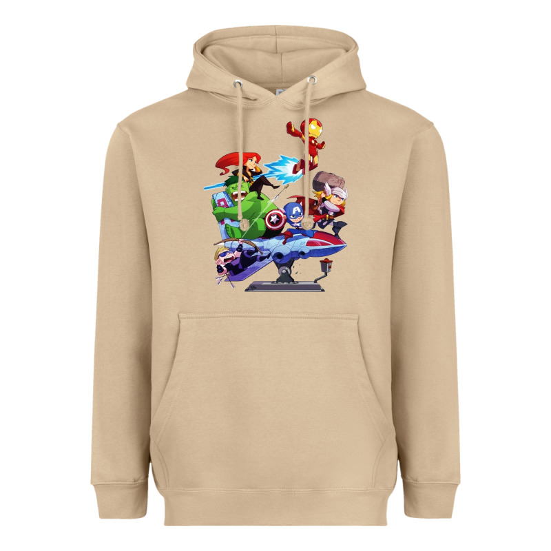 Superheroes Heavyweight Hoodie by artisFamous | Teevron