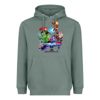 Sage superheroes Heavyweight Hoodie - artisFamous