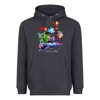 Smoke superheroes Heavyweight Hoodie - artisFamous