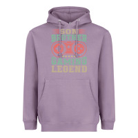Lavender SON BROTHER GAMING LEGEND Heavyweight Hoodie - artisFamous