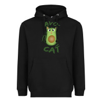 Black avocat Heavyweight Hoodie - artisFamous