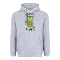Heather Grey avocat Heavyweight Hoodie - artisFamous