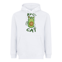 White avocat Heavyweight Hoodie - artisFamous