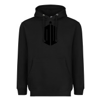 Black dr who tshirt Heavyweight Hoodie - artisFamous