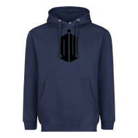 Navy dr who tshirt Heavyweight Hoodie - artisFamous