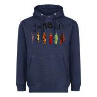 Navy genesis new Heavyweight Hoodie - artisFamous