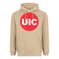 Mushroom UIC College Heavyweight Hoodie - artisFamous