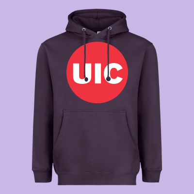 Uic College Heavyweight Hoodie Designed By Artisfamous