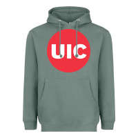 Sage UIC College Heavyweight Hoodie - artisFamous