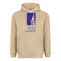 Mushroom Western Illinois College Heavyweight Hoodie - artisFamous