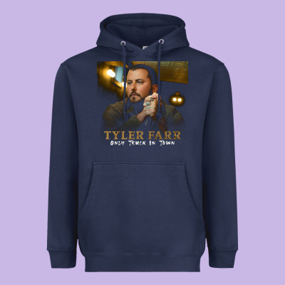 Tyler Farr Heavyweight Hoodie Designed By Artisfamous