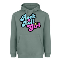Sage rock n roll girl Heavyweight Hoodie - artisFamous