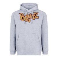 Heather Grey bratz princess Heavyweight Hoodie - artisFamous