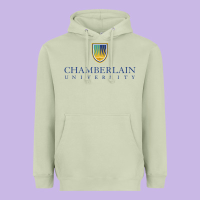 Chamberlain College Nursing Heavyweight Hoodie Designed By Artisfamous