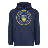 Navy Chamberlain Art Heavyweight Hoodie - artisFamous