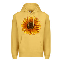 Antique Gold Soraya Sunflower Premium Hoodie - LillyAllenDesigns