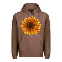 Chestnut Soraya Sunflower Premium Hoodie - LillyAllenDesigns