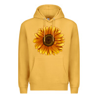 Mustard Soraya Sunflower Premium Hoodie - LillyAllenDesigns
