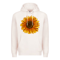 Pale Pink Soraya Sunflower Premium Hoodie - LillyAllenDesigns