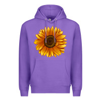 Purple Soraya Sunflower Premium Hoodie - LillyAllenDesigns
