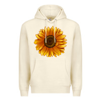 Sandshell Soraya Sunflower Premium Hoodie - LillyAllenDesigns