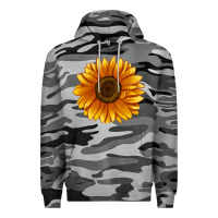 Slate Camo Soraya Sunflower Premium Hoodie - LillyAllenDesigns