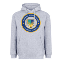 Heather Grey Chamberlain Art Heavyweight Hoodie - artisFamous