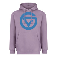 Lavender Grand Valley College Heavyweight Hoodie - artisFamous