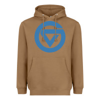 Toasted Coconut Grand Valley College Heavyweight Hoodie - artisFamous