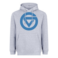 Heather Grey Grand Valley College Heavyweight Hoodie - artisFamous