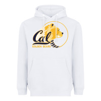 White cal col golden Heavyweight Hoodie - artisFamous