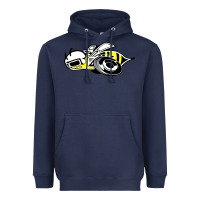 Navy super bee Heavyweight Hoodie - artisFamous