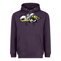 Plum super bee Heavyweight Hoodie - artisFamous