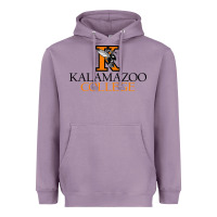 Lavender Kalamazoo College Heavyweight Hoodie - artisFamous