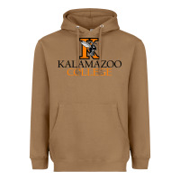 Toasted Coconut Kalamazoo College Heavyweight Hoodie - artisFamous