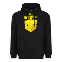 Black the big cheese Heavyweight Hoodie - artisFamous
