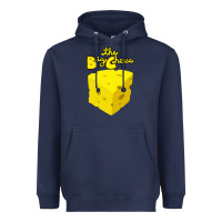 Navy the big cheese Heavyweight Hoodie - artisFamous