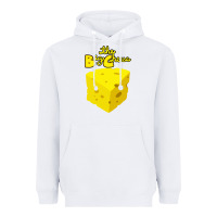 White the big cheese Heavyweight Hoodie - artisFamous