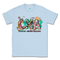 Dusty Blue certified nursing assistant Classic Tee - CowGirlArtShop
