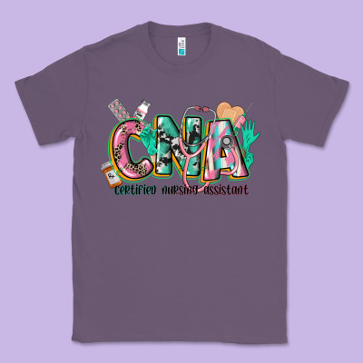 Certified Nursing Assistant Classic Tee Designed By Cowgirlartshop