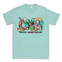 Seafoam certified nursing assistant Classic Tee - CowGirlArtShop