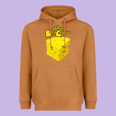 The Big Cheese Heavyweight Hoodie Designed By Artisfamous