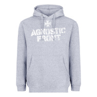Heather Grey agnostic font Heavyweight Hoodie - artisFamous