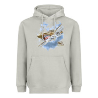 Moon Dust flying tigers Heavyweight Hoodie - artisFamous