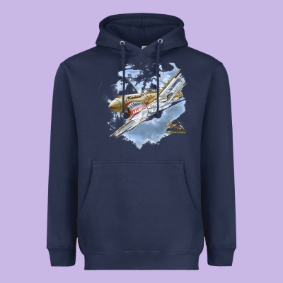 Flying Tigers Heavyweight Hoodie Designed By Artisfamous